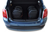 FIAT 500X MHEV 2022+ TORBY DO BAGAŻNIKA 3 SZT