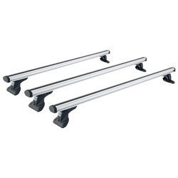Cruz Alu Cargo CR 924-095 + CR 934-418  - aluminiowy bagażnik dachowy do aut dostawczych | 3 belki
