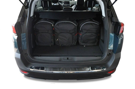 PEUGEOT 5008 2017+ TORBY DO BAGAŻNIKA 5 SZT