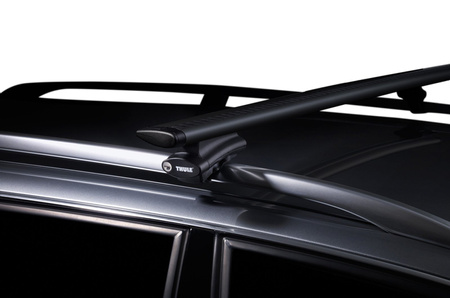 Thule Wingbar Evo Raised Rail 7114B-775 - aluminiowy bagażnik dachowy na relingi tradycyjne