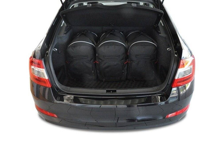 SKODA OCTAVIA LIFTBACK 2013-2020 TORBY DO BAGAŻNIKA 5 SZT
