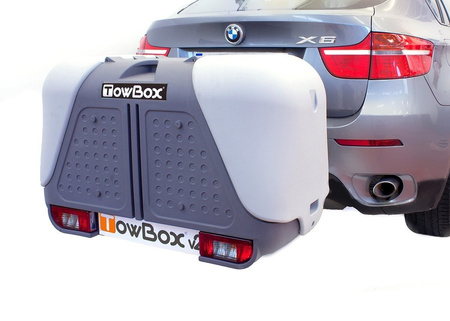 Towbox V2 Silver Edition - box bagażowy na hak