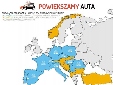 Konig K-Summit XL K56 - nakładkowe łańcuchy śniegowe
