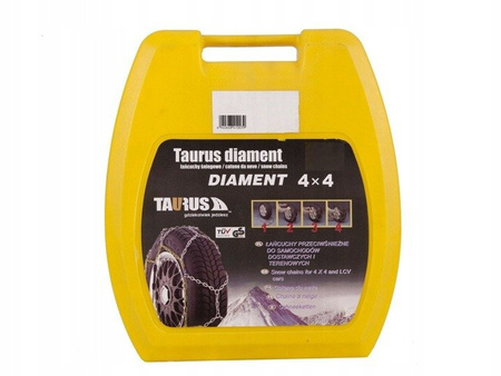 Taurus Diament 4x4 gr. 220 - łańcuchy śniegowe do aut dostawczych, SUV | 16 mm