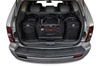 JEEP GRAND CHEROKEE 2004-2010 TORBY DO BAGAŻNIKA 4 SZT