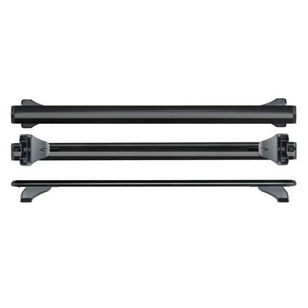 Cruz Airo Dark FIX 925-715 + kit 936-604 - aluminiowy bagażnik dachowy | Ford Kuga III 2020-