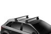 Thule Wingbar Evo Clamp Black 7112B-7105-5152 - aluminiowy bagażnik dachowy | Honda Jazz III 2014-